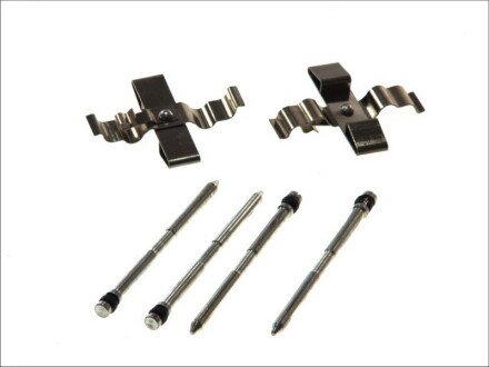 Планка супорта (заднього) прижимна (к-кт) VW Touareg 2.5TDI/3.0TDI 02-10 (opt-om) QUICK BRAKE 109-1809