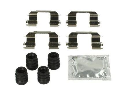 Планка супорта (переднього) прижимна (к-кт) Chevrolet Aveo 02- (Akebono) UA63 QUICK BRAKE 109-1870