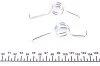 Пружины суппорта (заднего) Renault Master/Opel Movano 98- (К-кт L+R) UA63 QUICK BRAKE 113-0500 (фото 2)