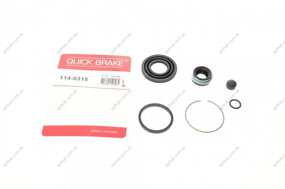 Ремкомплект супорта (заднього) Mazda 323/626/Premacy 98-04 (d=35mm) (opt-om) QUICK BRAKE 114-0315 (фото 1)
