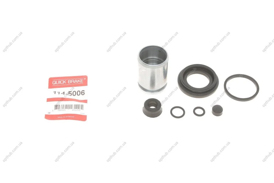 Ремкомплект суппорта (заднего) VW Golf III/IV/Sharan 91-10 (d=38mm) (+поршень) UA63 QUICK BRAKE 114-5006 (фото 1)