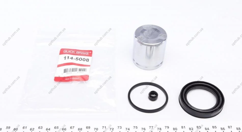 Ремкомплект супорта (переднього) Fiat Ducato 06- (d=48mm) (+поршень) UA63 QUICK BRAKE 114-5008 (фото 1)