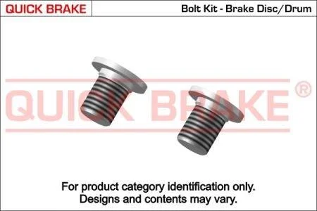 Болт гальмівного диска QUICK BRAKE 11664K