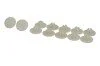 Ремкомплект механизма колодок ручника Audi/Seat/Skoda/VW Caddy 96- (к-кт заглушок) UA63 QUICK BRAKE 6858K (фото 1)