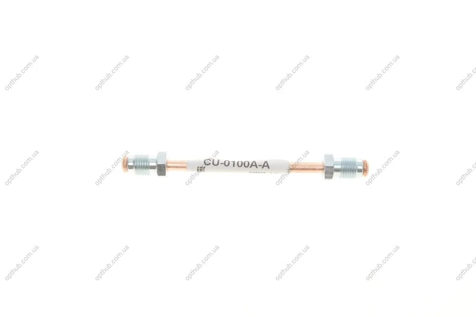 Трубка гальмівна 0.10м (opt-om) QUICK BRAKE CU-0100A-A (фото 1)