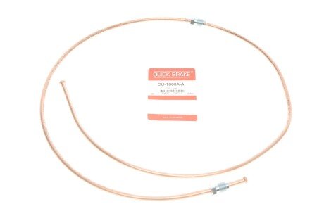 Трубка гальмівна 1.00м UA63 QUICK BRAKE CU-1000A-A