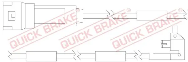 Датчик зносу гальмівних колодок QUICK BRAKE WS 0121 A (фото 1)