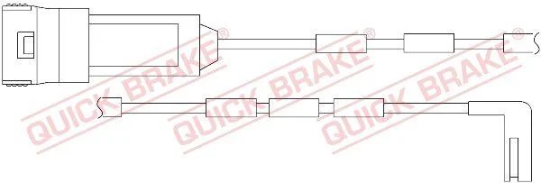 WS 0193 A Датчик зносу гальмівних коло QUICK BRAKE WS0193A (фото 1)