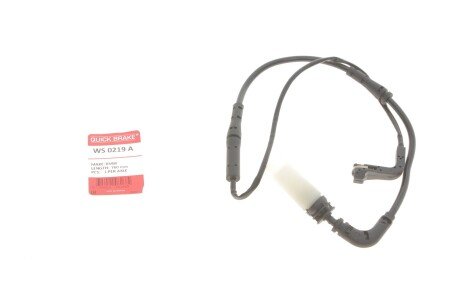 Датчик зносу гальмівних колодок (задніх) BMW 5 (E60) 03- (L=690mm) UA63 QUICK BRAKE WS 0219 A