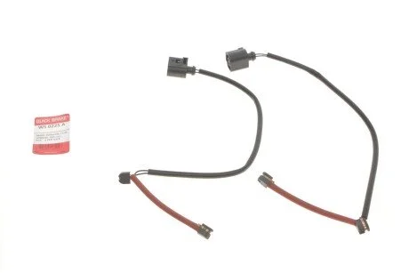 Датчик износа тормозных колодок (передних) VW Touareg 02-10/ Audi Q7 06-15 (L=420mm) К-кт 2 шт. UA63 QUICK BRAKE WS 0225 A
