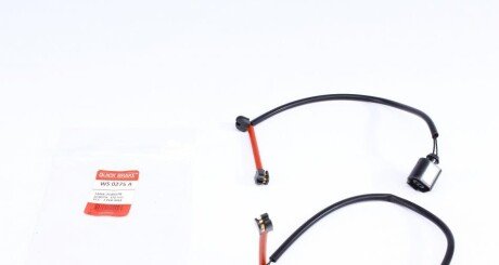 Датчик зносу гальмівних колодок (передніх) VW Touareg/Porsche Cayenne 02-10 (L=370mm) К-кт 2 шт UA63 QUICK BRAKE WS 0275 A