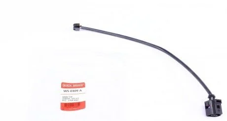 Датчик износа тормозных колодок (передних) VW Touareg 3.0-4.2 10- (L=325mm) К-кт 2 шт. UA63 QUICK BRAKE WS 0309 A