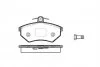 Колодки тормозные дисковые передние SEAT CORDOBA 96-,IBIZA 99-,TOLEDO 94-,AUDI A4 96-;VW GOLF 92-98,PASSA REMSA 0134.40 (фото 1)