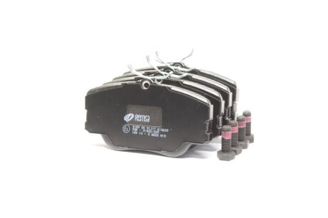 Колодка гальм. диск. MB 190 (W201) (10/82-08/93) передн. REMSA 0189.00