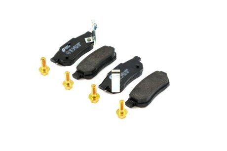 Колодки гальмівні дискові ЗАДН HONDA CIVIC, CIVIC AERODECK, CIVIC CRX, CONCERTO, PRELUDE ROVER 214, 21 REMSA 0233.02