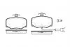 Колодки тормозные дисковые передние JAGUAR SOVEREIGN JAGUAR, XJ12, XJ220, XJ6, XJR REMSA 0246.12 (фото 1)