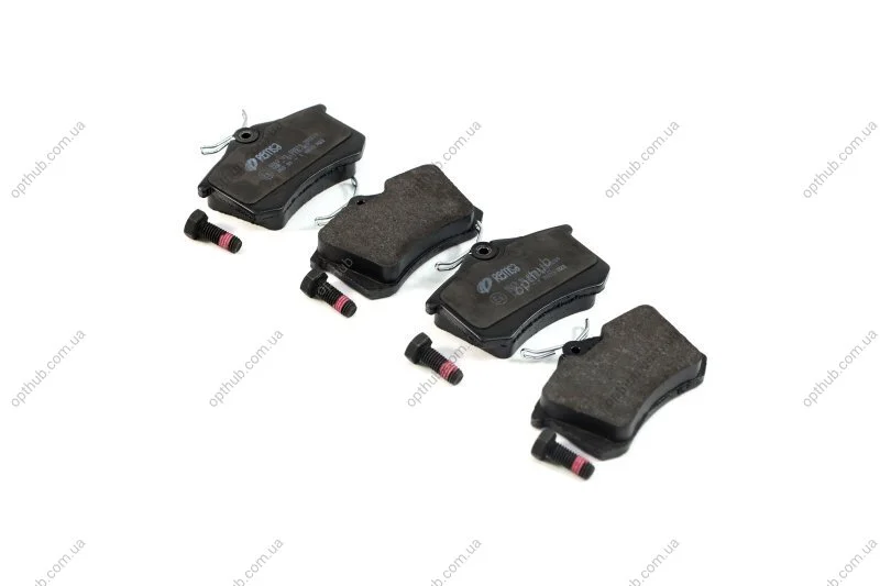 Колодки тормозные дисковые задние AUDI A3 96-03,A4 94-08,A6 97-05,A8 95-02/SEAT IBIZA 96-,CORDOBA 02-09,L REMSA 0263.01 (фото 1)