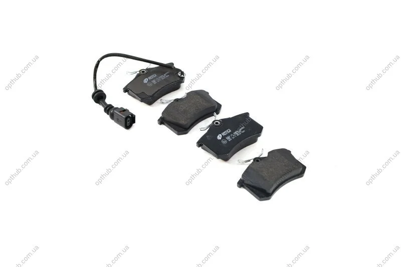Колодка гальм. диск. AUDI, SEAT, VW задн. (вир-во) REMSA 0263.41 (фото 1)