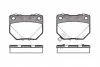 Колодки гальмівні дискові ЗАДН SUBARU IMPREZA 2.0 02-,2.5 05- -ua REMSA 0365.21 (фото 1)