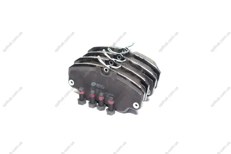 Колодки гальмівні дискові ПЕРЕДН OPEL OMEGA A 2.6I, 3.0 V6 24V 90-, OMEGA B 2.5I V6 24V 94-, SENATOR B -ua REMSA 0382.00 (фото 1)