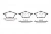 Колодка гальм. диск. AUDI A3, SEAT IBIZA III, SKODA, VW передн. (вир-во) REMSA 0390.20 (фото 1)
