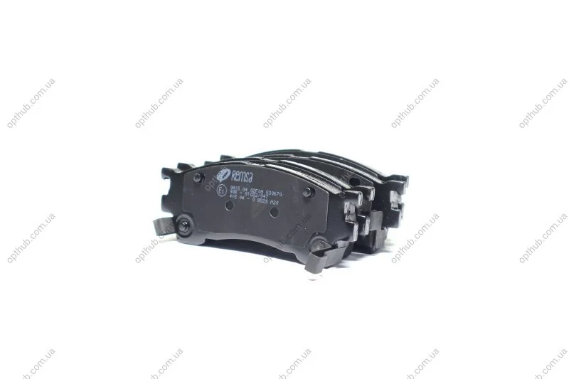Колодки гальмівні дискові ПЕРЕДН MAZDA 323 (BJ)/626 (GF)/626 WAGON (GW)/ PREMACY (CP) 01.2001- -ua REMSA 0415.04 (фото 1)