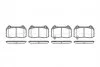 Колодки гальмівні дискові ПЕРЕДН NISSAN 350Z 3.5I 24V 06.04- -ua REMSA 0441.32 (фото 1)