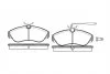 Колодки гальмівні дискові ПЕРЕДН CITROEN JUMPER 1.9D,TD,2.0I,2.5D 94-01,DUCATO 1.9D,TD,2.0I,2.8D,TD 99 -ua REMSA 0487.02 (фото 1)