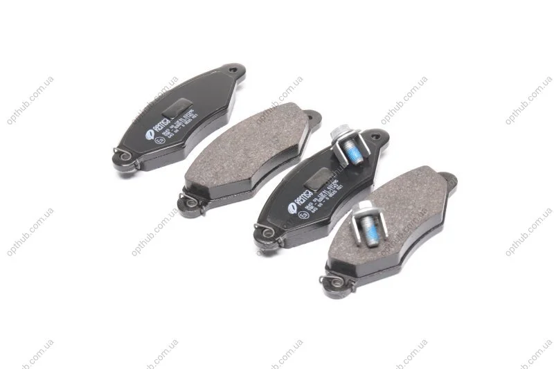 Колодка гальм. диск. CITROEN XSARA, RENAULT KANGOO (KC0/1_) передн. (вир-во) REMSA 0643.00 (фото 1)