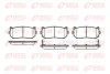 Колодки гальмівні дискові ЗАДНИЕ CARENS 1.6/2.0TDI 02- -ua REMSA 0649.02 (фото 1)