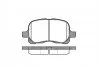 Колодки тормозные дисковые передние TOYOTA COROLLA 04.1997- REMSA 0652.00 (фото 1)