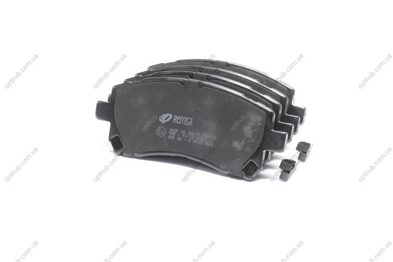 Колодка гальм. диск. SUBARU FORESTER (SF), IMPREZA передн. (вир-во) REMSA 0655.02 (фото 1)