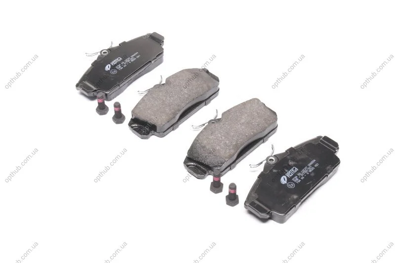 Колодки тормозные дисковые передние NISSAN PRIMERA 1,6 1,8 2,0 96- ALMERA 1,5 1,8 2,2D 00- REMSA 0704.00 (фото 1)
