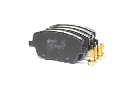 Колодка гальм. диск. SKODA FABIA (12/99-02/07) передн. REMSA 0775.00