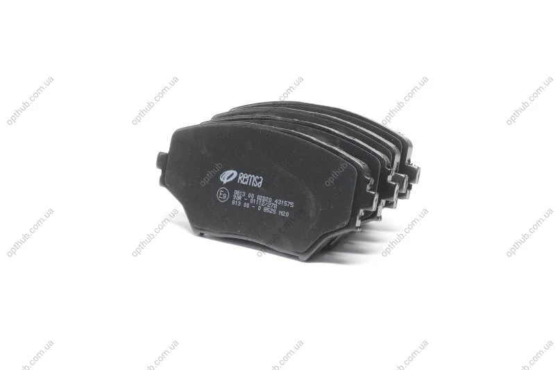 Колодки гальмівні дискові ПЕРЕДН TOYOTA RAV4 ACA20W/21W/ZCA25W/26W 00-05 -ua REMSA 0813.00 (фото 1)