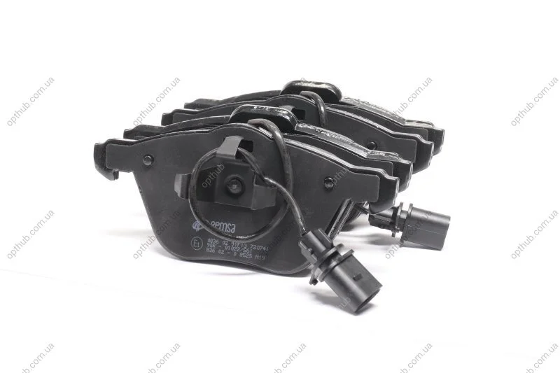 Колодки гальмівні дискові ПЕРЕДН SEAT ALHAMBRA 02.2001-,FORD GALAXY 04.2000-,VW SHARAN /TRANSPORTER IV -ua REMSA 0836.02 (фото 1)