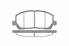 Колодки гальмівні дискові ПЕРЕДН LEXUS RX 300V6 00-03 -ua REMSA 0855.00 (фото 1)