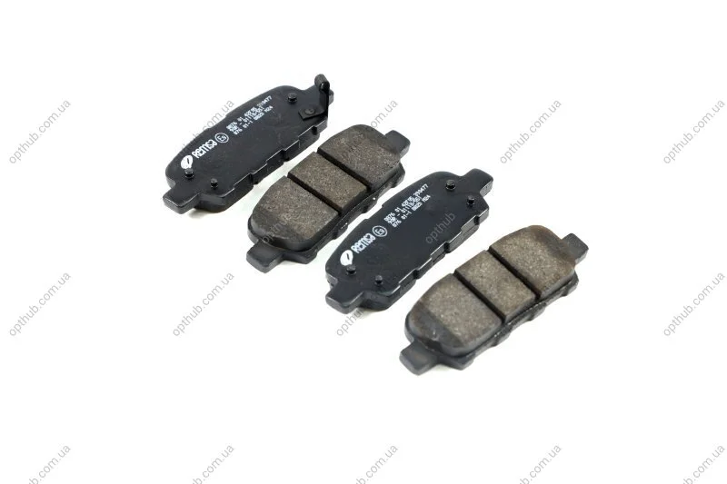 Колодка гальм. диск. INFINITI FX, NISSAN X-TRAIL (T30) задн. (вир-во) REMSA 0876.01 (фото 1)