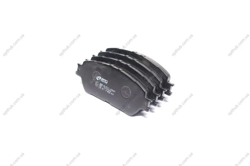 Колодки гальмівні дискові ПЕРЕДН TOYOTA CALDINA ST246W 02-,ESTIMA 3#/4# 03-,WINDOM MCV30 01- -ua REMSA 0898.00 (фото 1)
