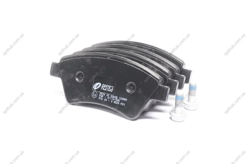 Колодки тормозные дисковые передние RENAULT MEGANE II 1.5DCI, 1.6I 16V, 1.9DCI, 2.0 16V 08.02- REMSA 0976.00 (фото 1)