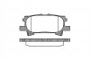 Колодка торм. диск. LEXUS RX, задн. REMSA 1040.00 (фото 1)