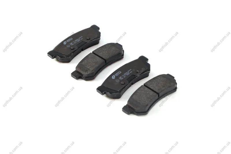 Колодки гальмівні дискові ЗАДН CHEVROLET LACETTI 05-. NUBIRA 05-. DAEWOO LACETTI 04-. NUBIRA 03- -ua REMSA 1048.10 (фото 1)
