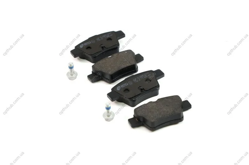 Колодка гальм. диск. CITROEN C4, PEUGEOT 307 задн. (вир-во) REMSA 1138.00 (фото 1)