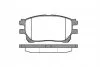 Колодки гальмівні дискові ПЕРЕДН TOYOTA PREVIA 2.4I 16V, PREVIA 2.0D 08/00-- -ua REMSA 1143.00 (фото 1)