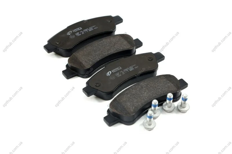 Колодки гальмівні дискові ЗАДН CITROEN JUMPER 06- FIAT DUCATO 06- PEUGEOT BOXER 06 - -ua REMSA 1238.00 (фото 1)