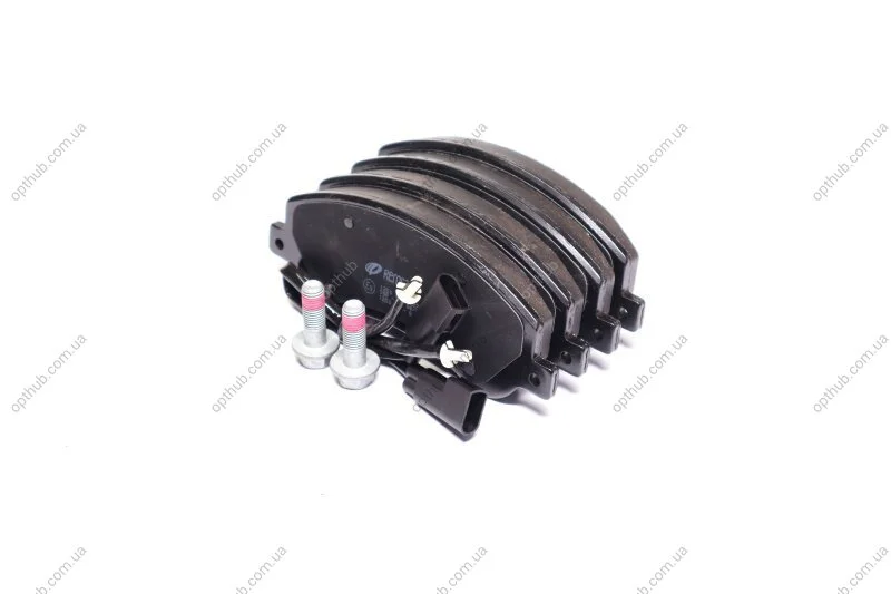 Колодки гальмівні дискові ПЕРЕДН TRANSIT 2.2TDCI, 2.3 16V, 2.4 TDCI (PROPULSION) 07/06- -ua REMSA 1250.02 (фото 1)