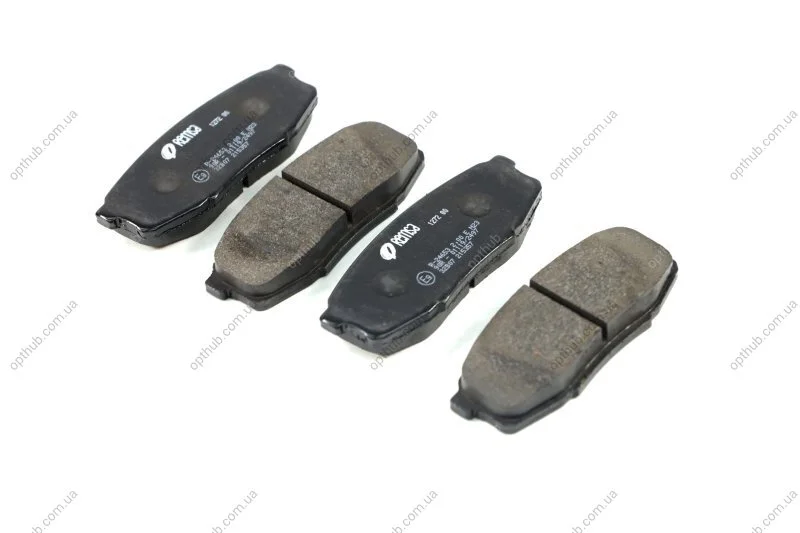 Колодка гальм. диск. TOYOTA LAND CRUISER 200 4.5D/4.7/5.7 08- задн. (вир-во) REMSA 1272.00 (фото 1)