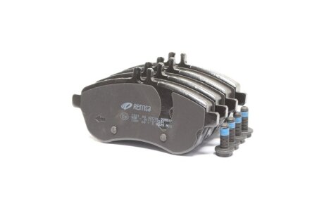 Колодки гальмівні дискові ПЕРЕДН MB C-CLASS(W204) 180-300 07-,E-CLASS(W212) 200-250 09- -ua REMSA 1301.00