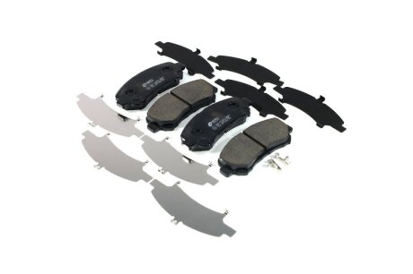 Колодки гальмівні дискові ПЕРЕДН NISSAN QASHQAI 07-, X-TRAIL 07-, RENAULT KOLEOS 08- -ua REMSA 1318.00