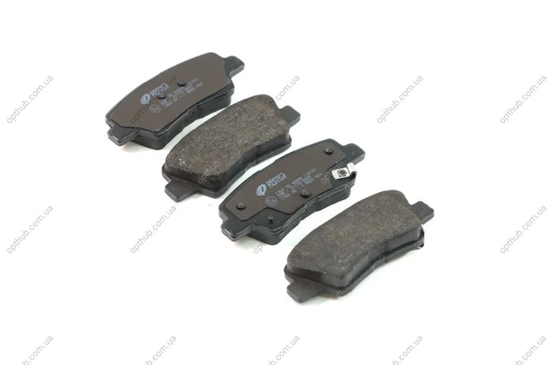 Колодка гальм. диск. HYUNDAI I30 I40 2011-, KIA RIO III 2011-, CEED 2012- задн. (вир-во) REMSA 1362.52 (фото 1)